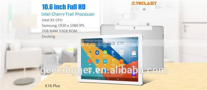 Teclast X16 Plus 2 in 1 Tablet PC-SILVER/Android 5.1 10.6 inch