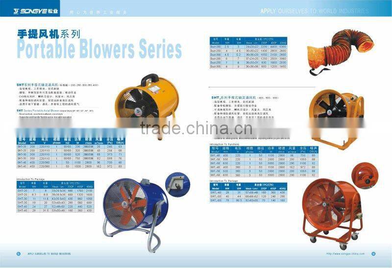 Portable Blower SHT Series (16",18" with U Supporter)