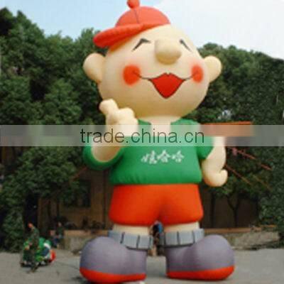 2013 vivid design inflatable cartoon character for kids