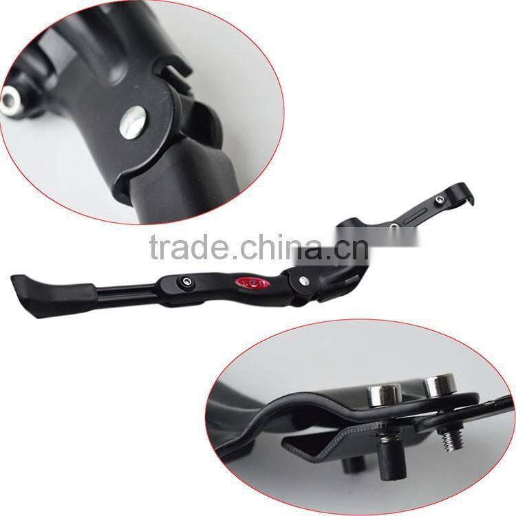 22''-27'' Adjustable Bike Kick Stand Side Leg Stand Aluminum Alloy MTB Bicycle Stand Parts