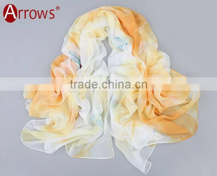 Pink Rose Silk Twill Scarves Print Women Scarf Handmade Wrap Shawl Chiffon Large Cheap Price