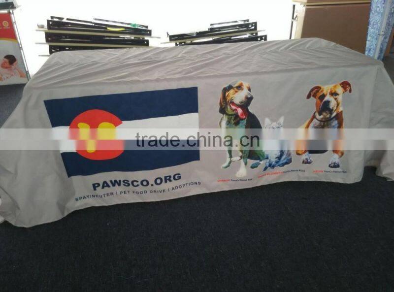 polyester tablecloth painting designs for outdoor display