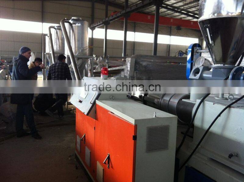 PVC/PP/PE WPC pellet extrusion line