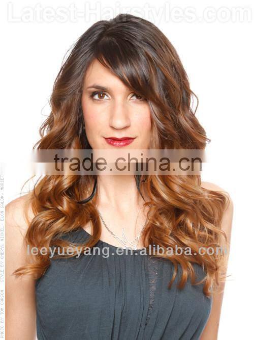 High quality ombre color lace front wig