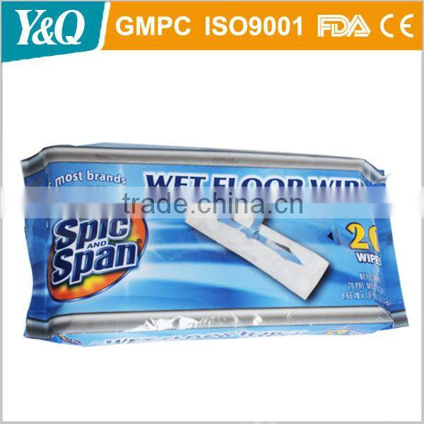 Factory OEM Cheap Floor Cleaning Wet Wipes