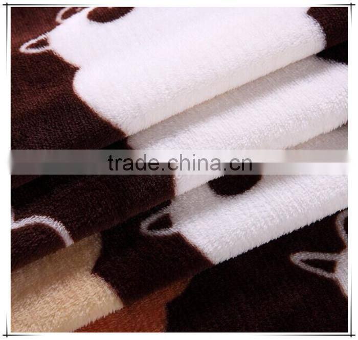 fantasy warm thickened active dyeing four piece cashmere flannel bedding sets