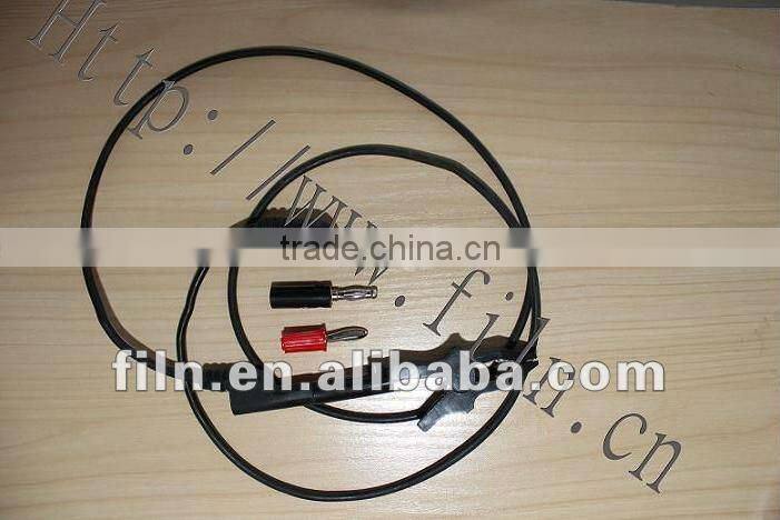 80mm nickel plting complete insulated crocodile clamp 40A