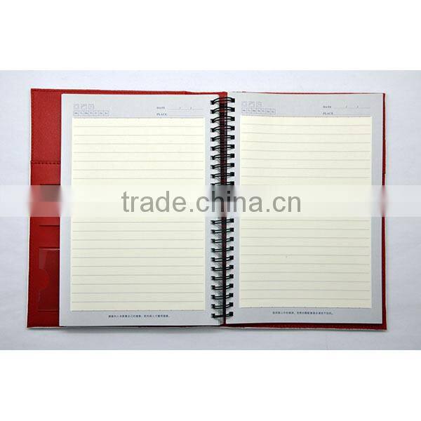 High quality leather cover executive notebook