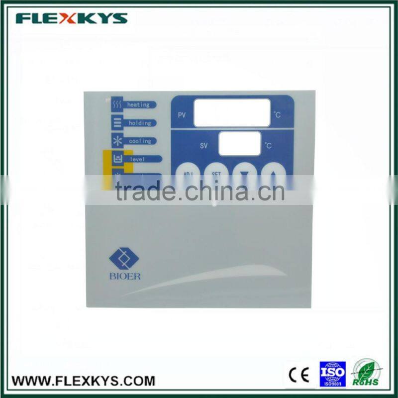 Best price glossy PET graphic overlay