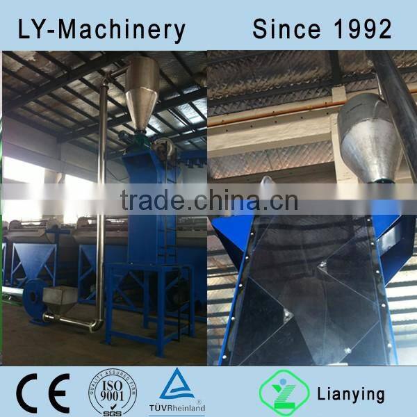 waste PET bottle flakes washing machine