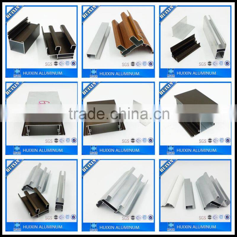 Window aluminium frames 6063 alloy t5 anodized aluminum extruded profiles