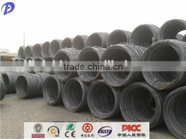 5.5mm-12mm low carbon wire rods