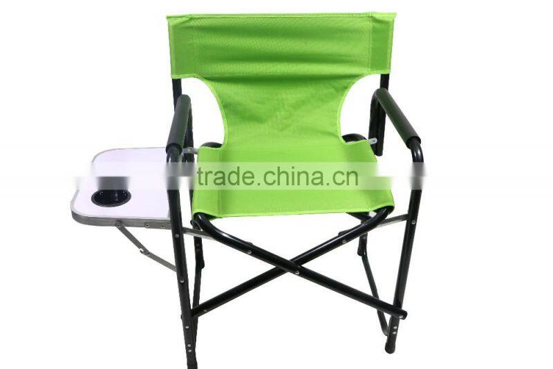 2016 hot sale metal foldable Director Chair with table