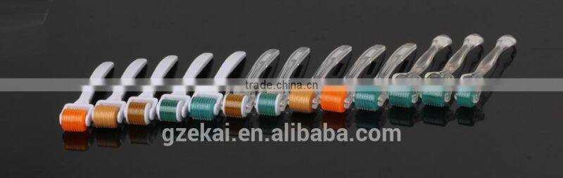 Clinic use 192 needles Lucid & transparent derma roller with full sizes 0.2- 3mm( leading manufacturer)