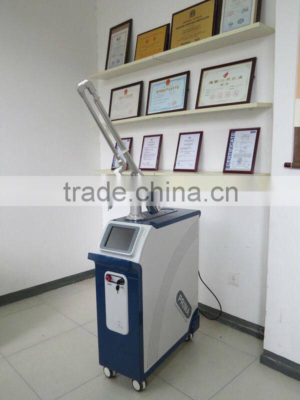 Photo-acoustic ND Yag laser melasma removal vascular lesions removal