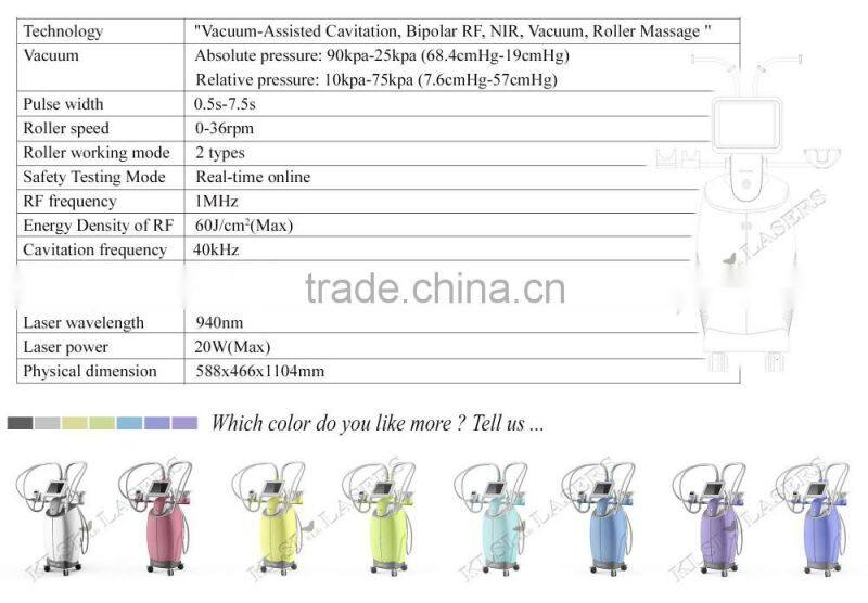 KLSi Best Ultrasound Cavitation Slimming Machine