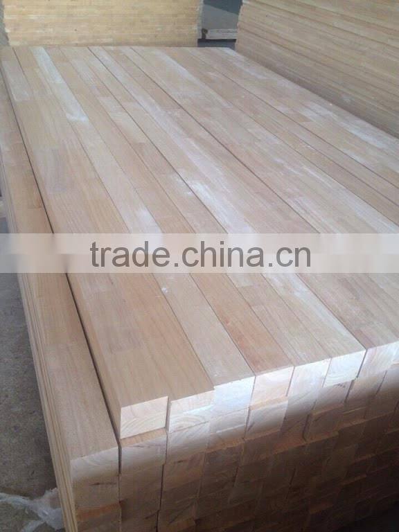 Rubber wood finger joint board/Rubber glued laminated timber