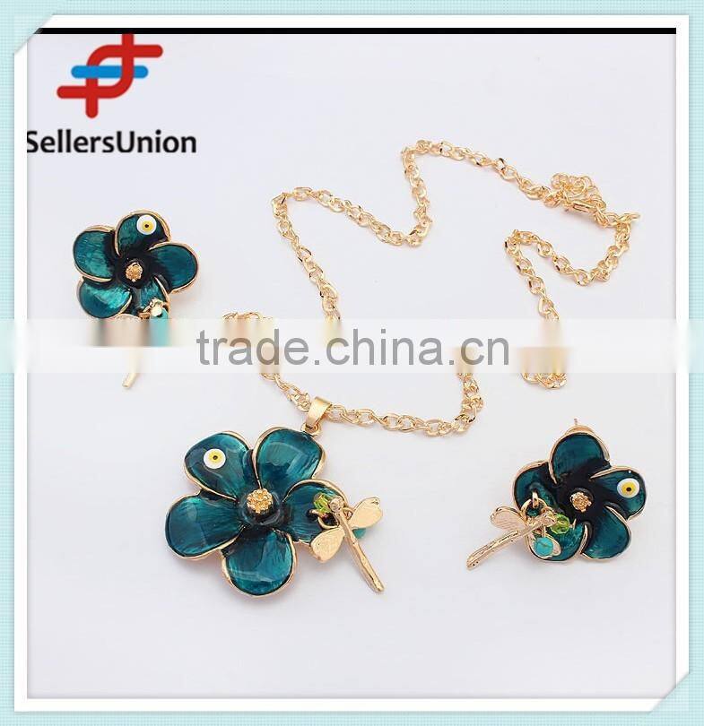 No.1 yiwu & ningbo exporting commission agent wanted unique design chain fancy custome necklace sets jewelry set