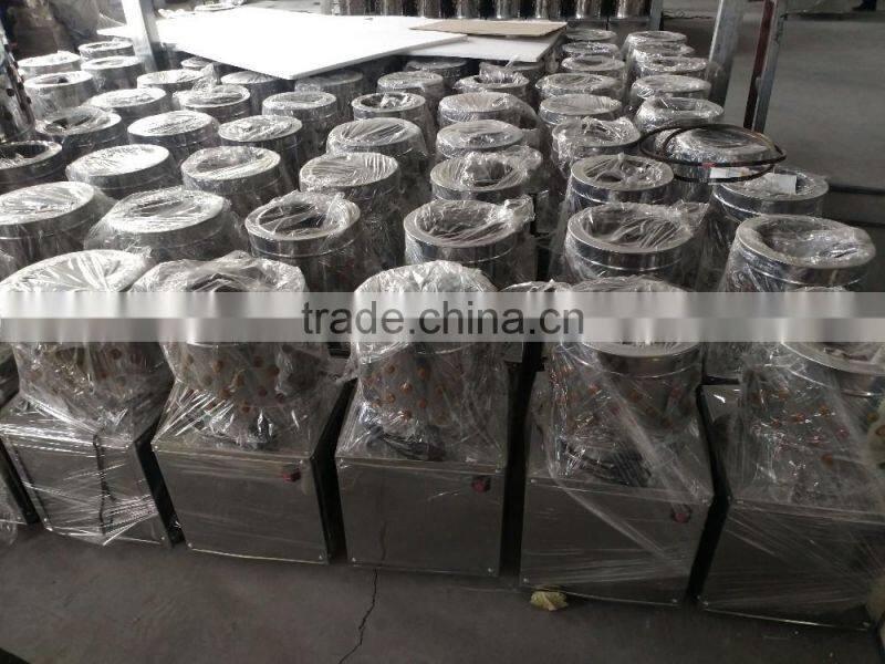 JF-40 Stainless Steel cleaning feather machine quail plucker machine