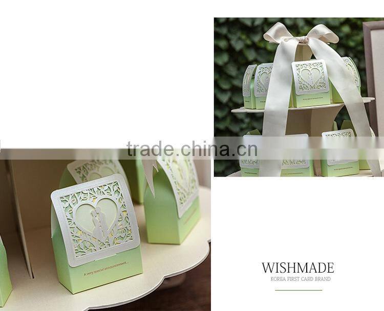 Custom vintage candy box for wedding