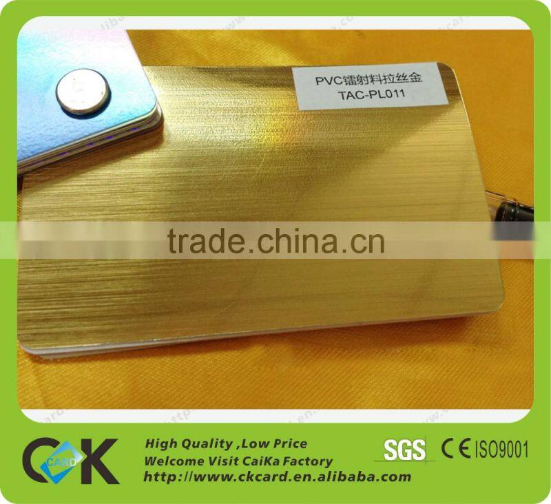 Full color printing business cards with holograms from gold supplier