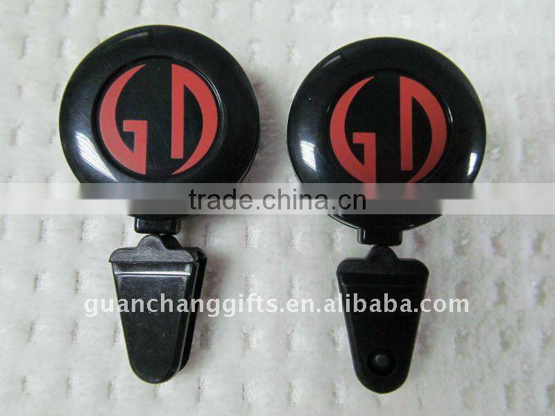 metal yoyo id badge reel