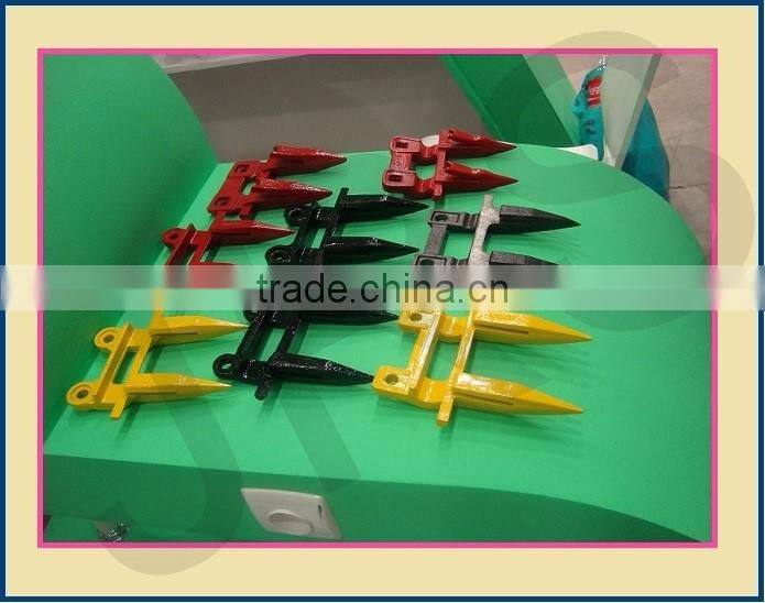 Harvester Finger doubles without blades for cultivation of land