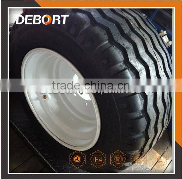 Agricultural tyre and rim, Baler tyre 15.0/55-17 with rim 16.00x17