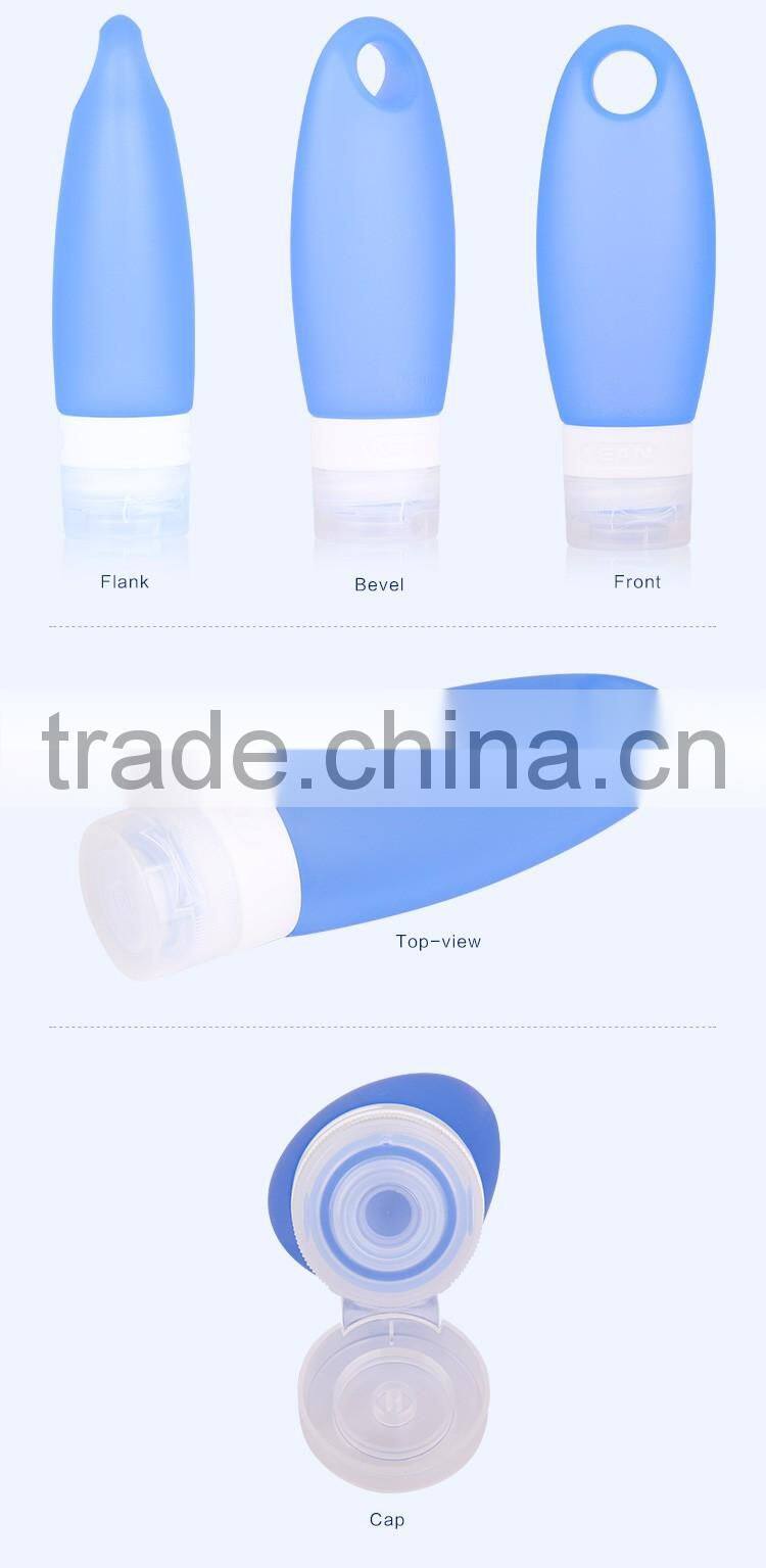 2017 TSA Approved Best Travel Kit Silicone Travel Shampoo Bottles