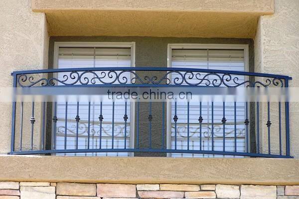 Factory Supply Ornamental Wrought Iron Juliet Balcony