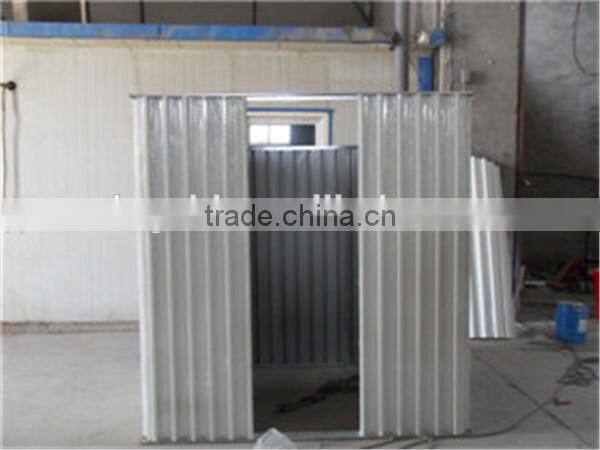 small metal building kit as garden shed/storage shed