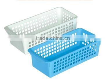 square plastic storage basket for sundries