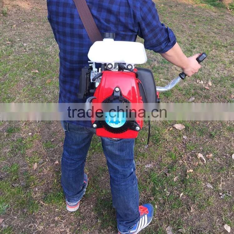 fuel-efficient garden tool brush cutter with metal blade