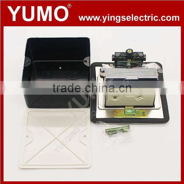 HGD-2FSC6 Electrical floor socket Open Type Floor Socket