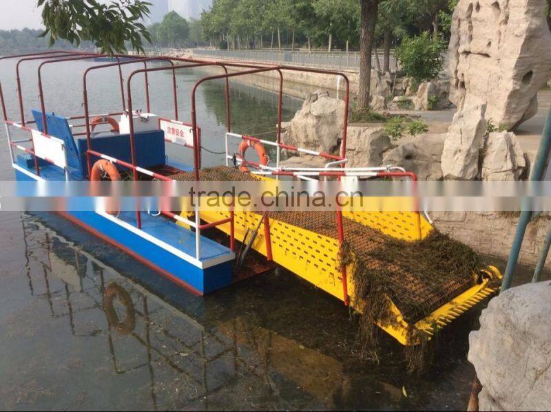 High efficiency weed harvester