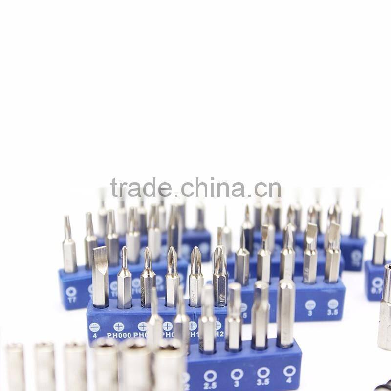 54 in 1 Pcs Bits Tool Set Socket Set Interchangeable Precision Screwdriver Bit Set