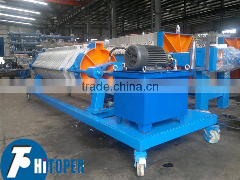 PP round ceramic industry slurry use plate presses