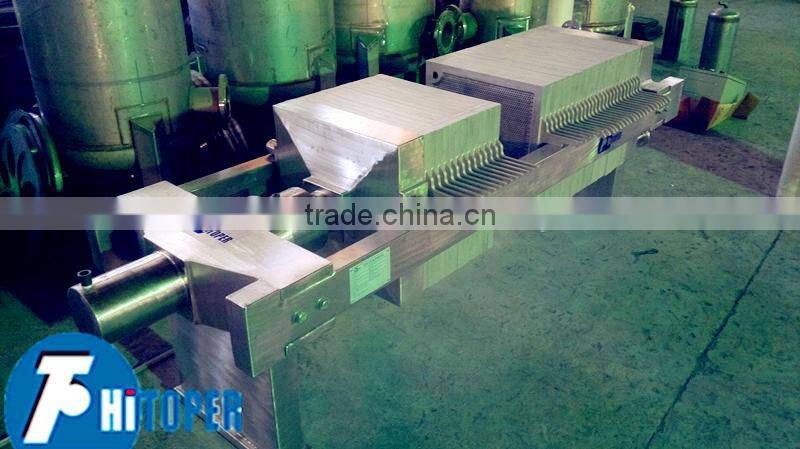 the easy operation stainless steel filter press