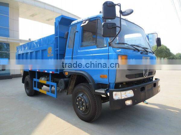 DONGFENG 145 4*2 Dump Garbage Truck 8m3 with Top Cover