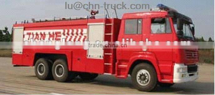 HOWO Fire-extinguishing Water Tank Fire Truck