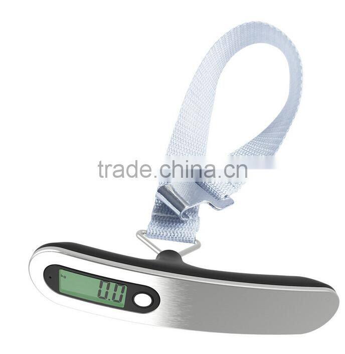 LED Digital 50Kg/10g Fish Hook Hanging Electronic Weighting Luggage Scale