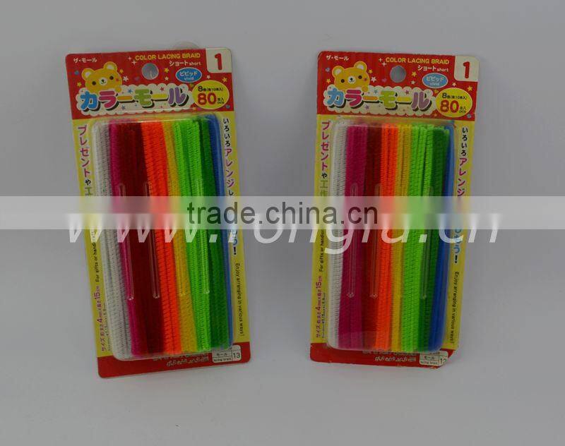 4mm 5mm 6mm with 30cm long Handcraft Chenille Stems Pipe Cleaners