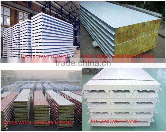 Cold and heat insulation modular home / pre made housing house plan