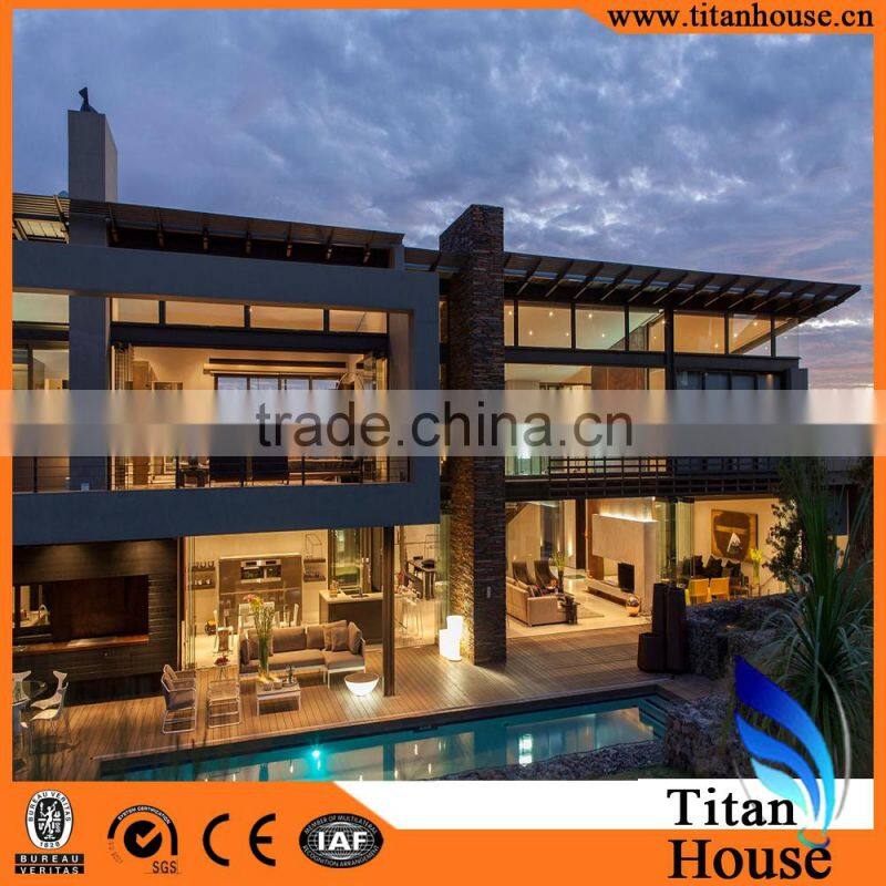 Affordable Modern Layout Modular Steel Prefab Kit Resort