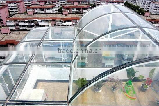 colorful Polycarbonate H connecter/U edge/snap cap