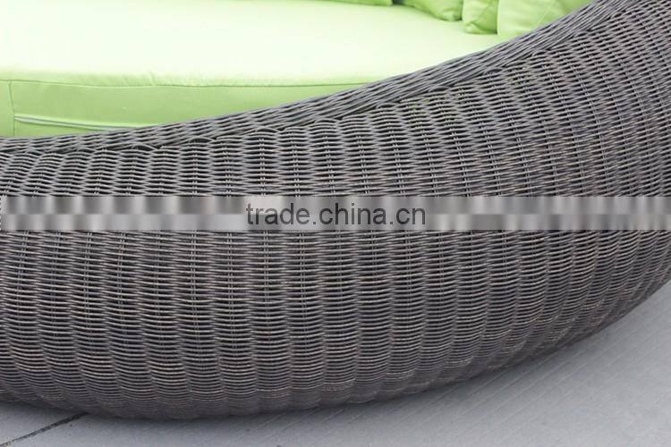 Outdoor Furniture Soft Rattan Bed