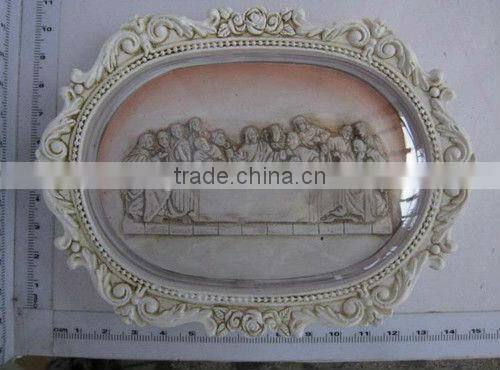 Wall decorative resin religious frames