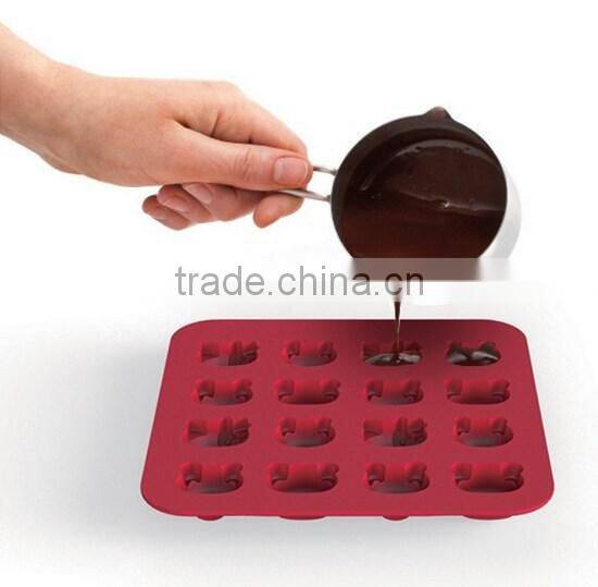 Silicone Hello Kitty Collection 6.9" Non-Stick Silicone Chocolate Mold