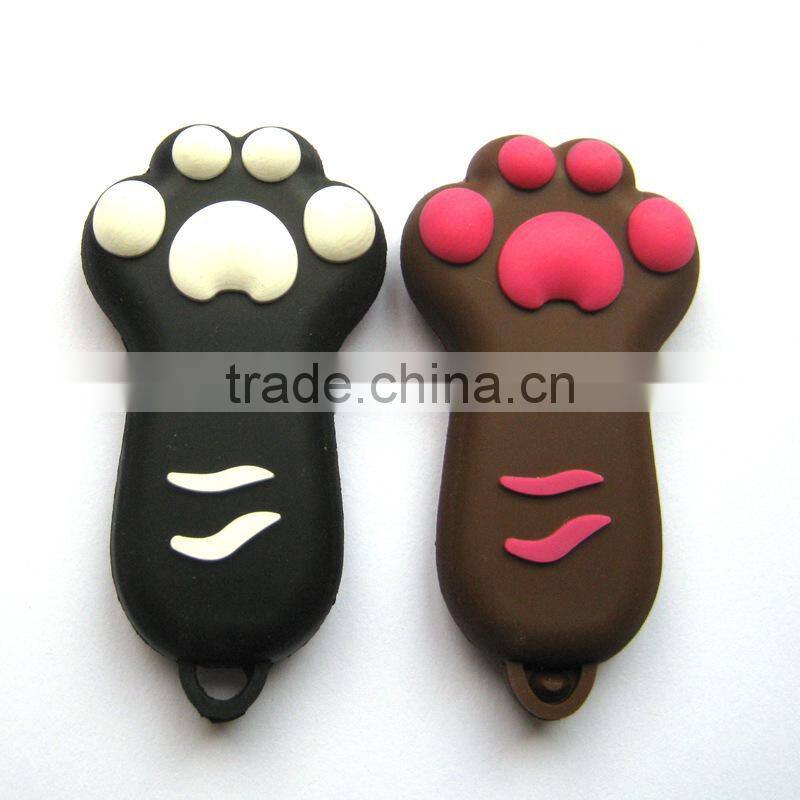 Creative usb flash drive shell lovely bear two feet usb memory stick
