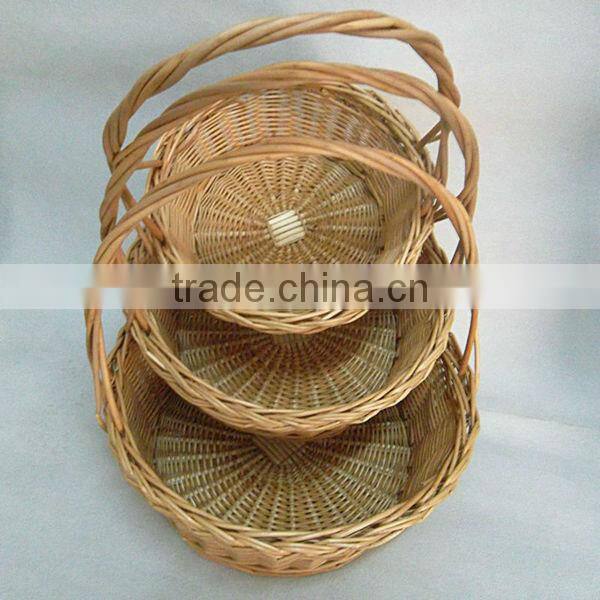HOT 100%handmade low price silver pooja flower basket